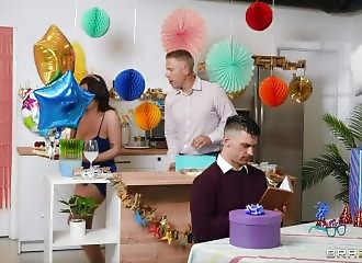 She cheats on her husband at a birthday party